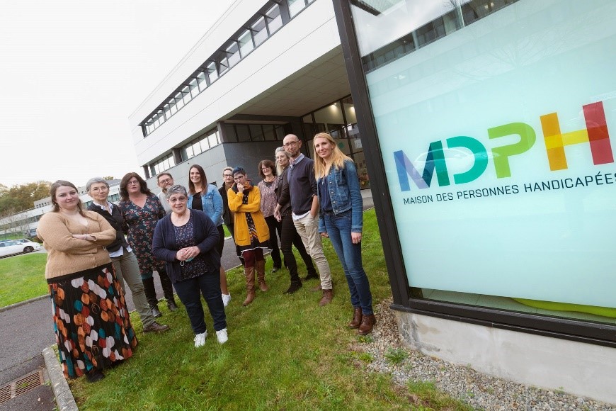 Les 5 binômes constitués pour le DUODAY Edition 2021 à la MDPH du Finistère