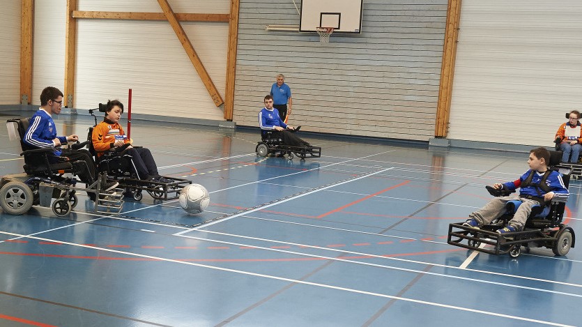 Handisport foot fauteuil